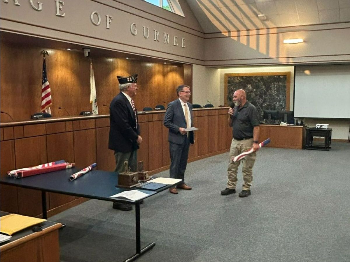 Gurnee Honors Hometown Heroes with Banner Recognition Ceremony