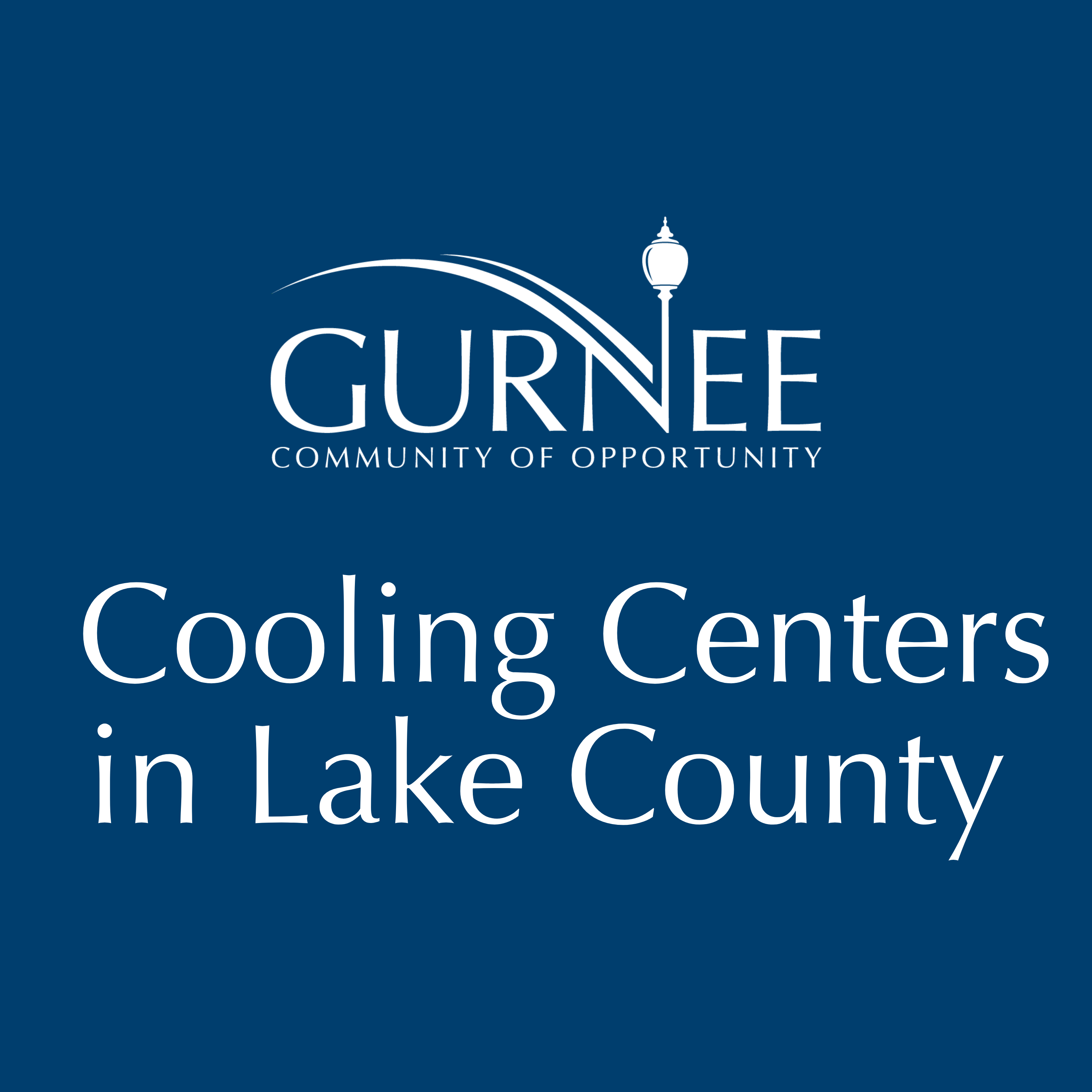 Cooling Centers in Lake County