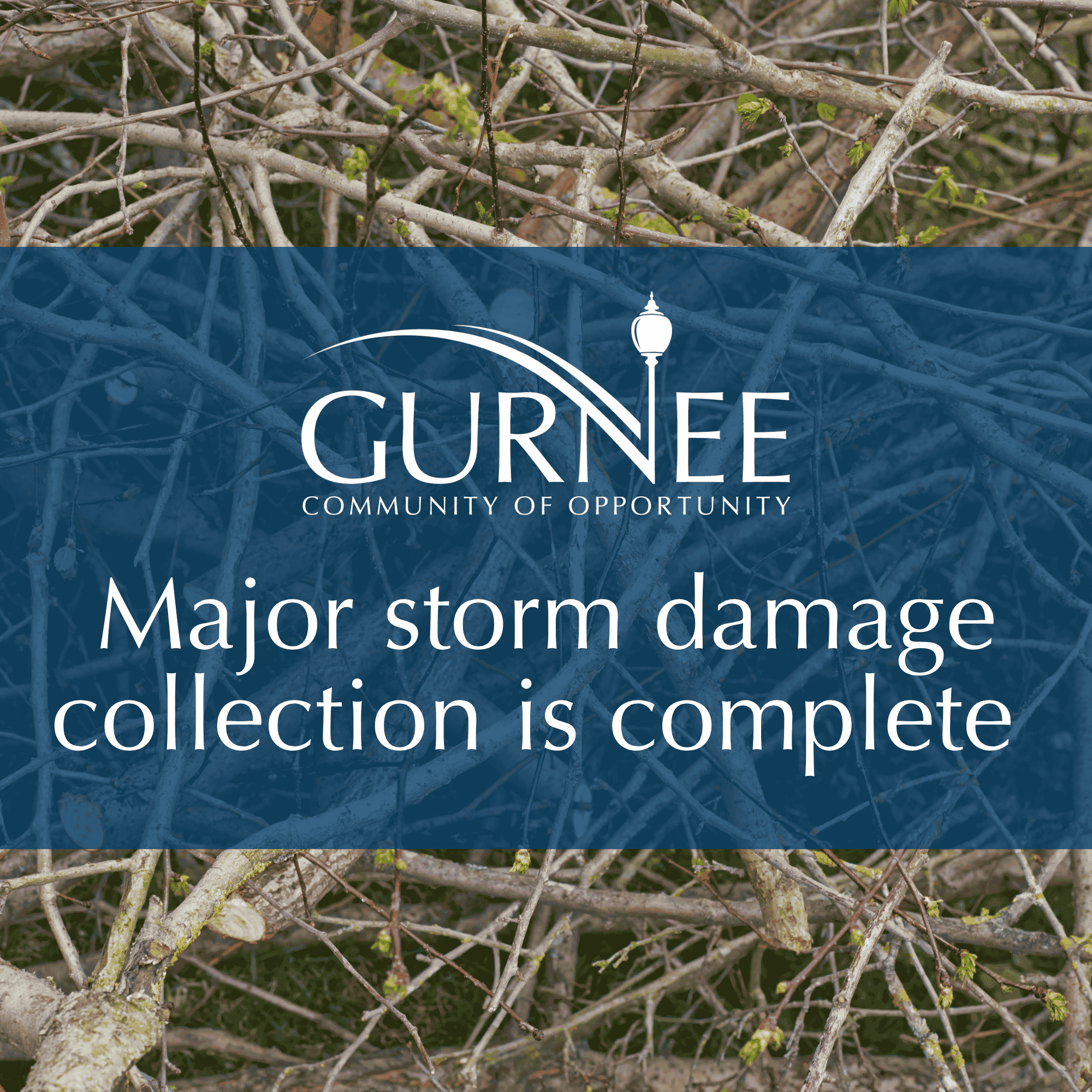 Major Debris Collection is completed