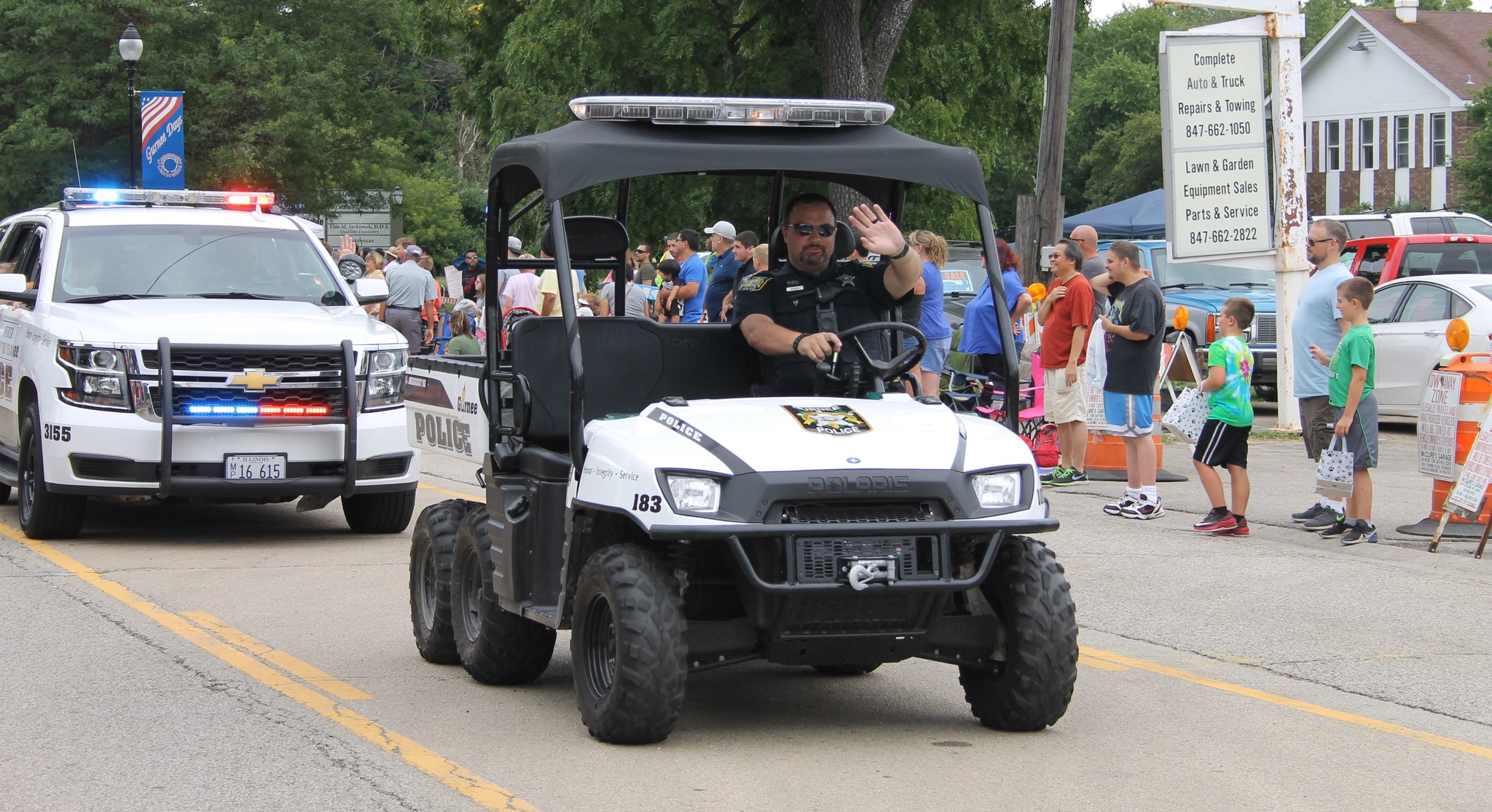 Gurnee Days Police Department Message