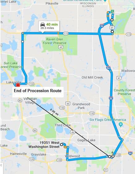 Route 21 (Milwaukee) Closing from Route 120 to I-94 for Trooper Gerald Ellis Funeral Procession - Friday, April 5th