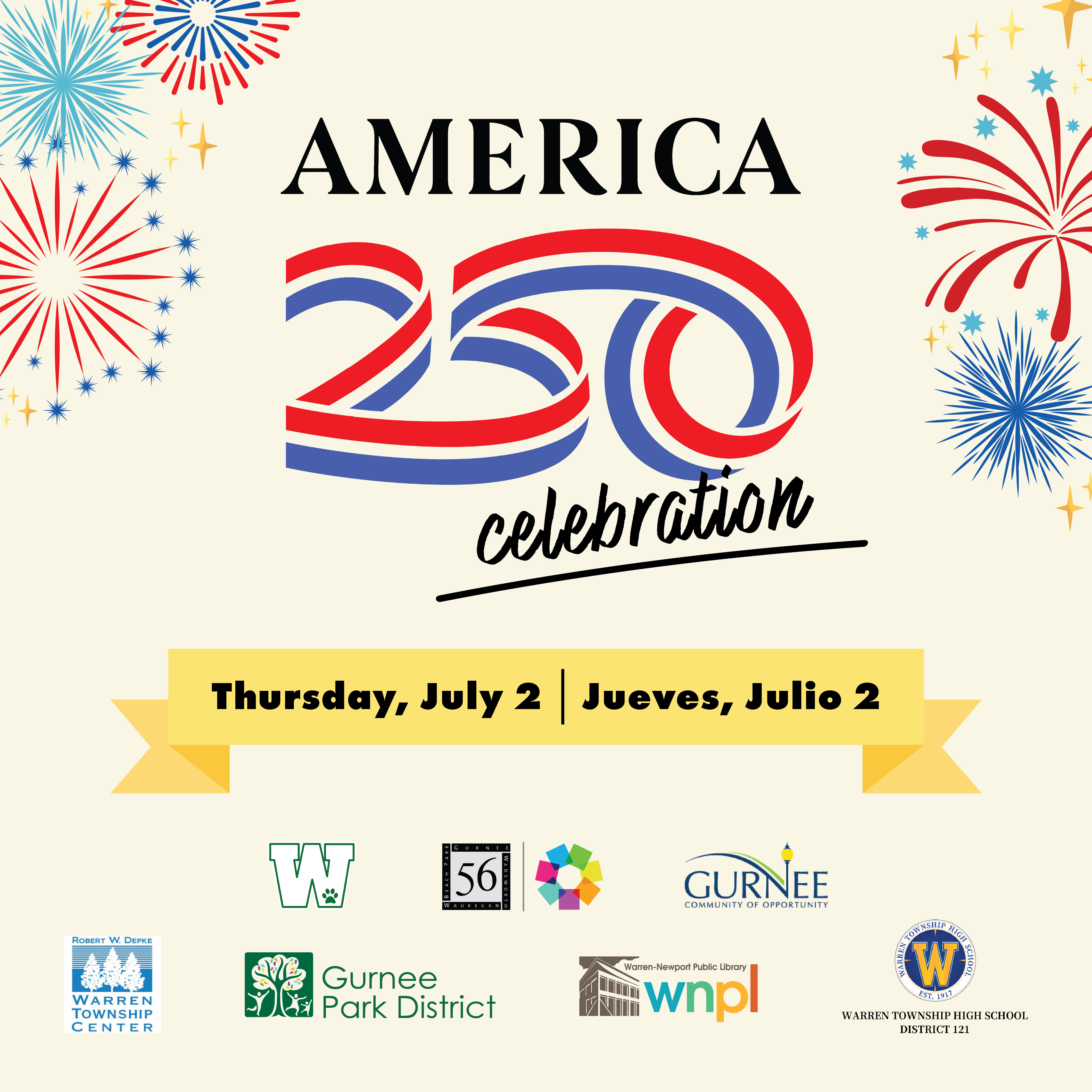 New Event: Gurnee's America 250 Celebration