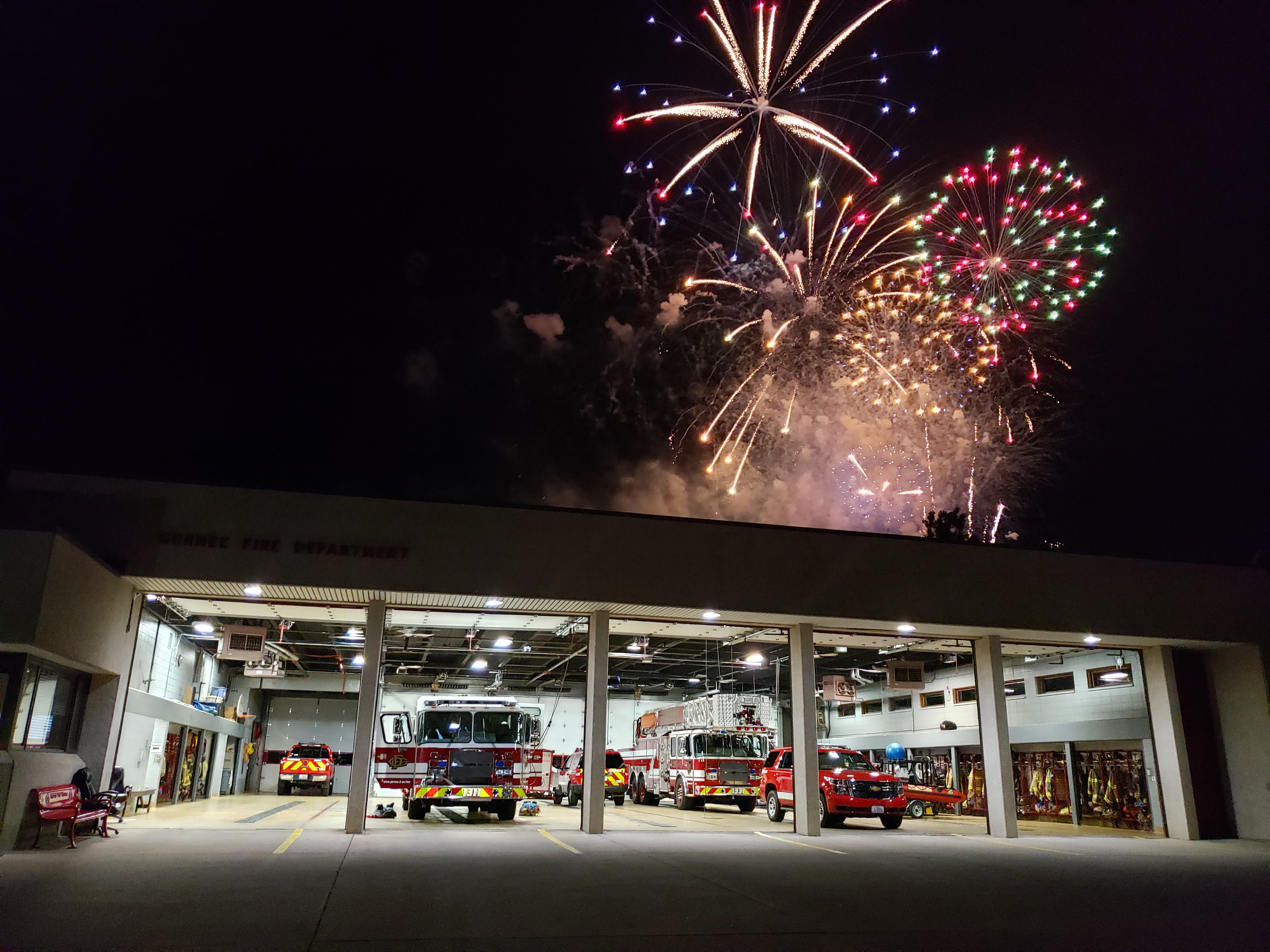 Gurnee Days Fireworks over Station 1 Gurnee Days Fireworks over Station 1