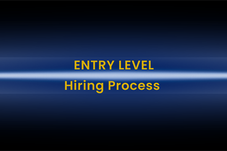 Entry level hiring process