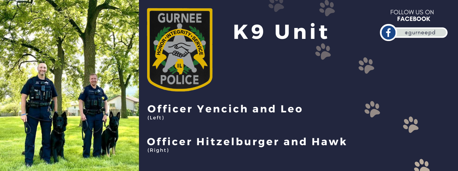 K9 website banner